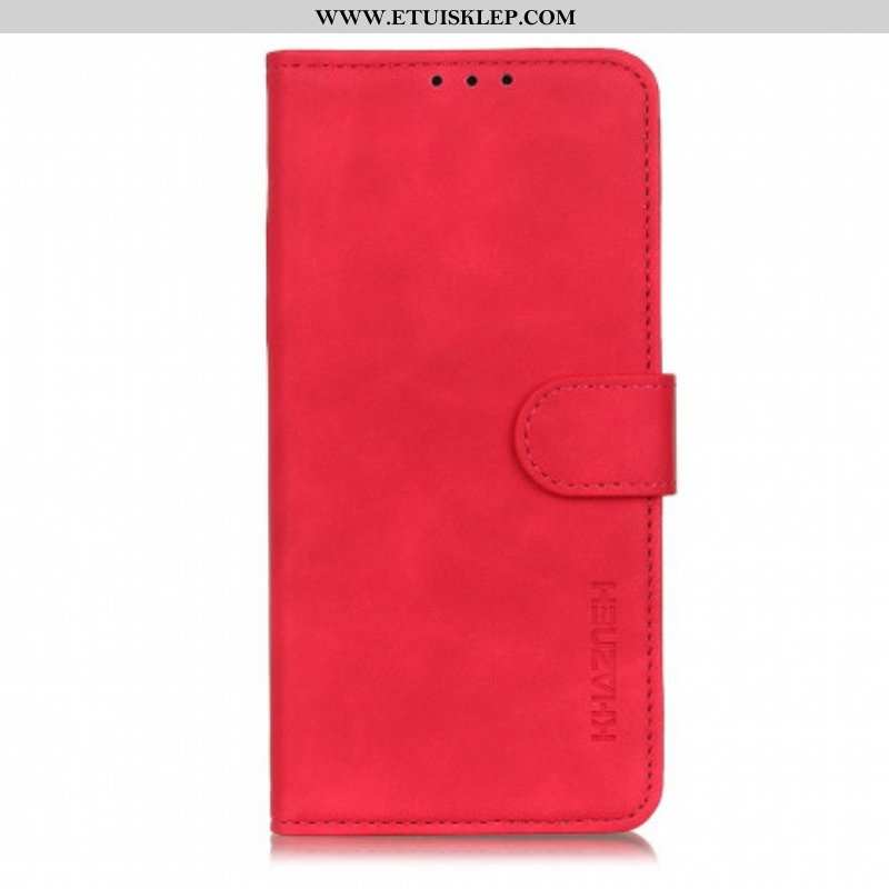 Obudowa Etui Na Telefon do Oppo Find X3 Neo Matowy Efekt Skóry Vintage Khazneh